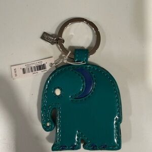 NWT Coach y2k Elephant patent charm